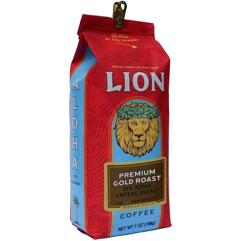 Hawaii Coffee Co | Lion 10% Kona Coffee Blend