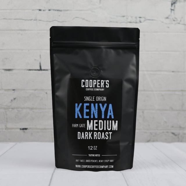 Cooper's Kenyan AA Med Dark Roast