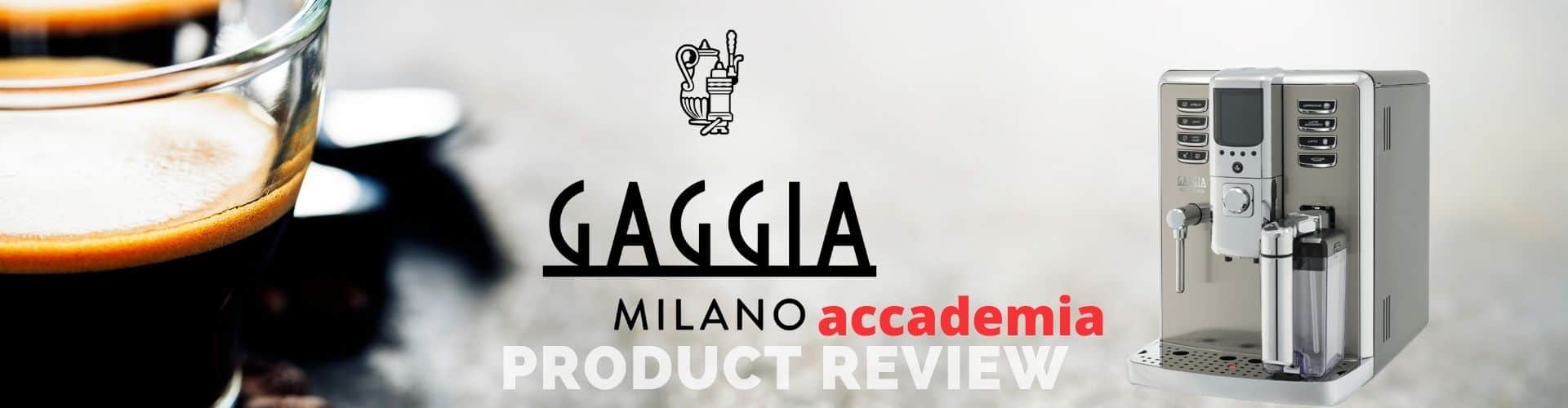 90 Years of Innovation: Gaggia Accademia Espresso Machines