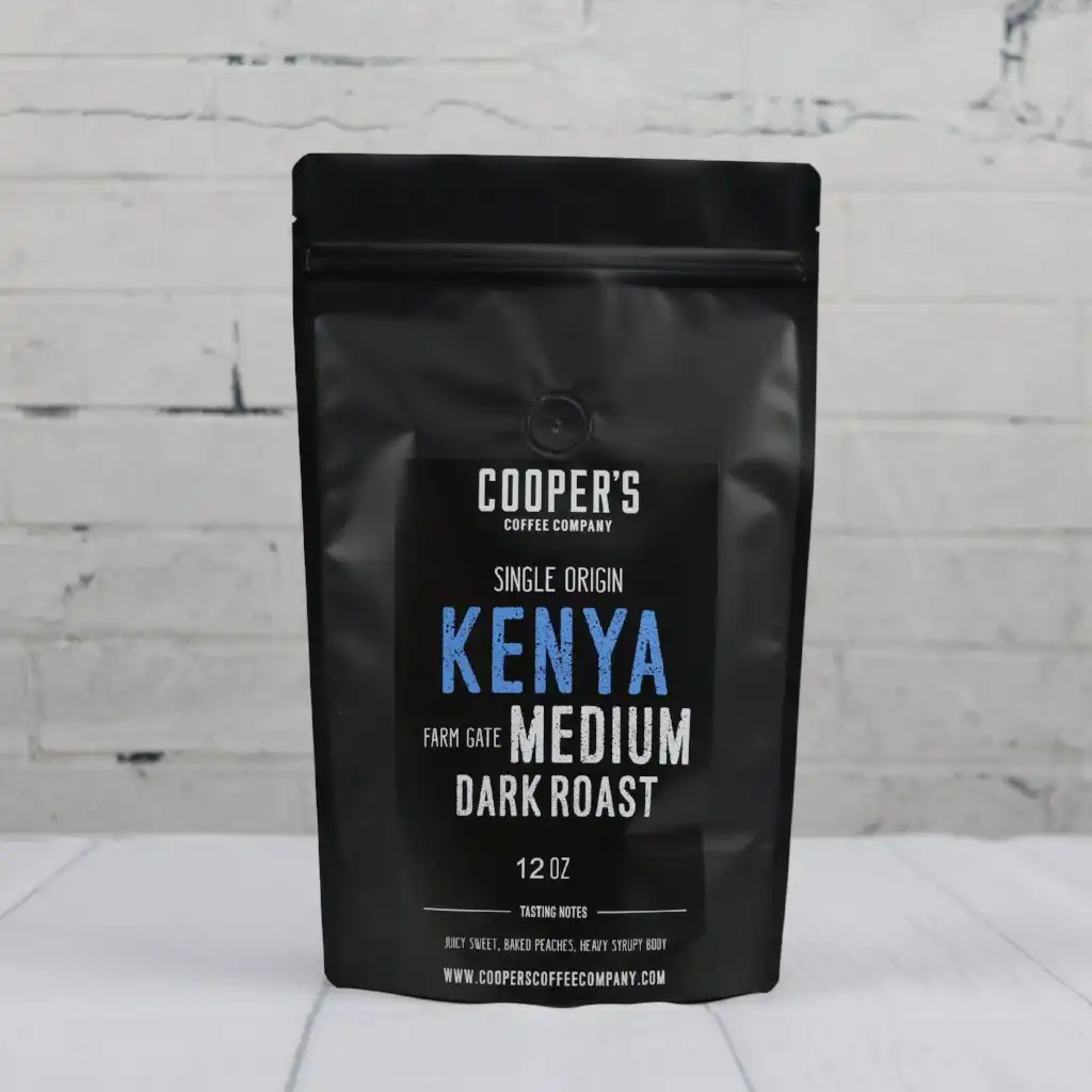 Cooper's Coffee Co | Single Origin Kenya Med Roast | 12 oz