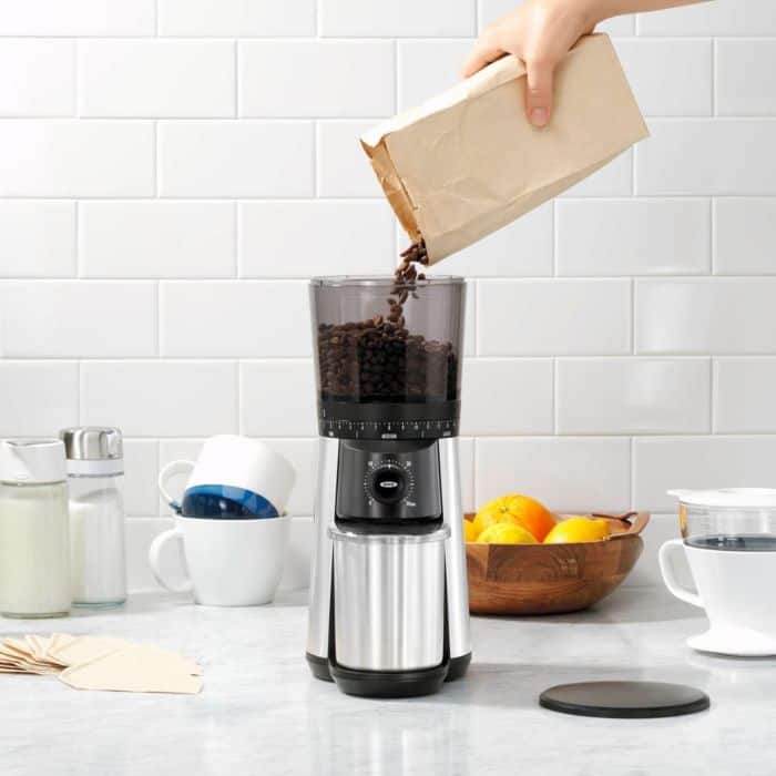 oxo conical burr grinder review featured image