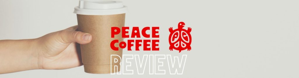 peace coffee banner image