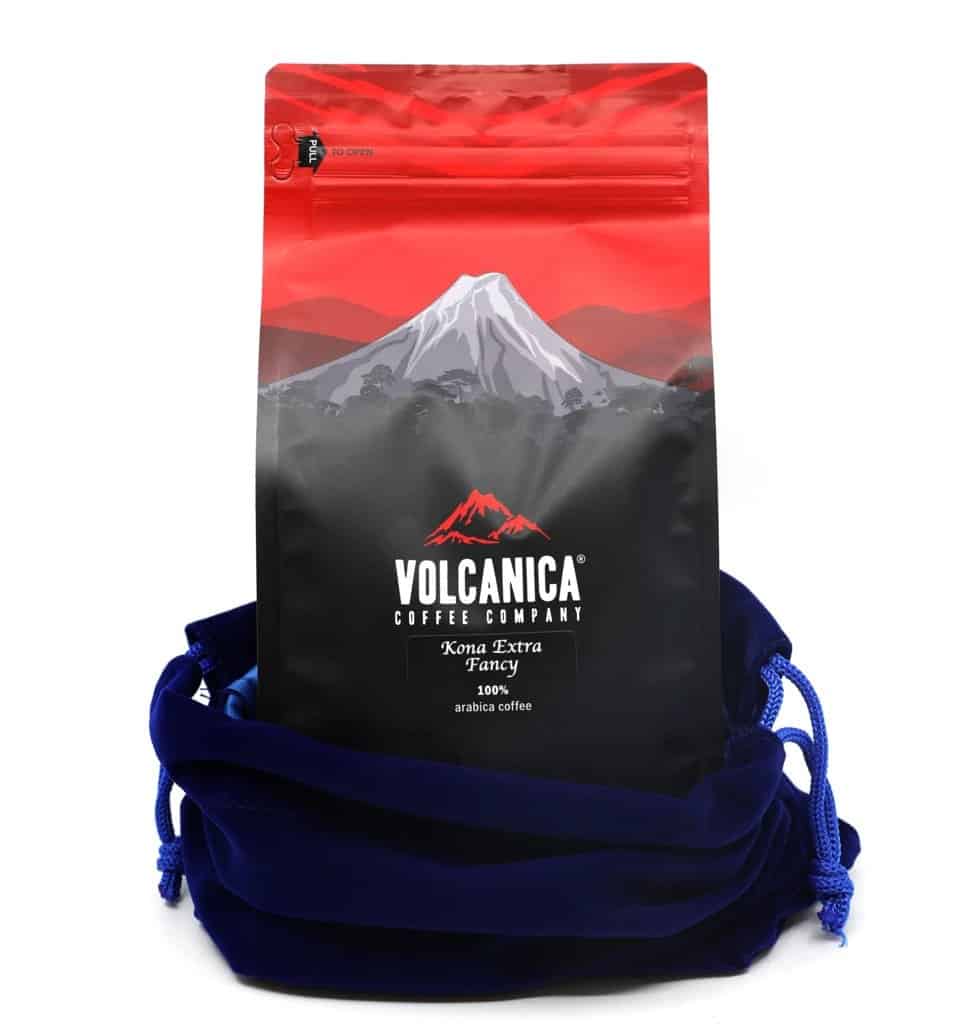 Volcanica Hawaiian Kona Extra Fancy Coffee