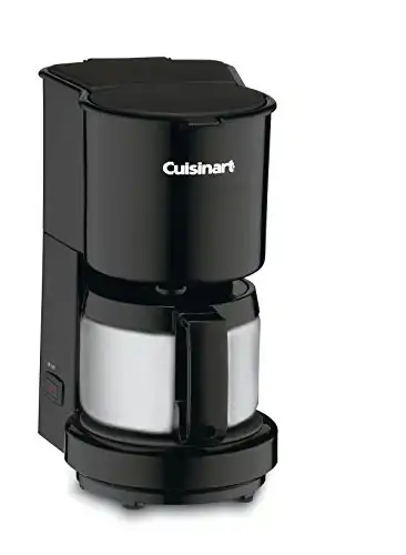 Cuisinart | 4-Cup Coffeemaker | Stainless-Steel Carafe, Black