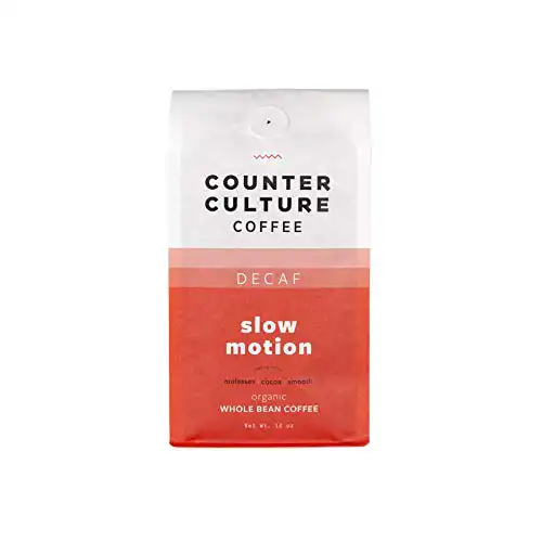 Counter Culture Coffee | Slow Motion Decaf | Whole Bean |12 oz