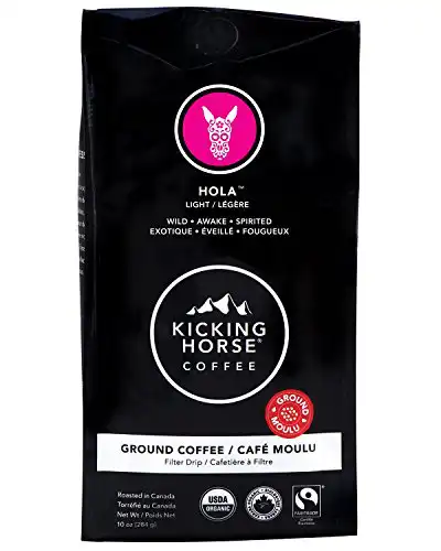 Kicking Horse Coffee - Hola, Light Roast. Certified Organic, Fair Trade