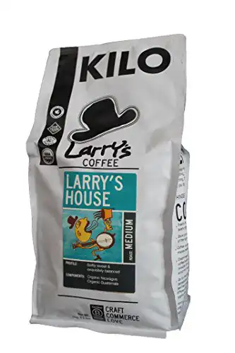 Larry's Coffee | Larry's House | Medium Roast | 1 Kilogram (2.2lbs)