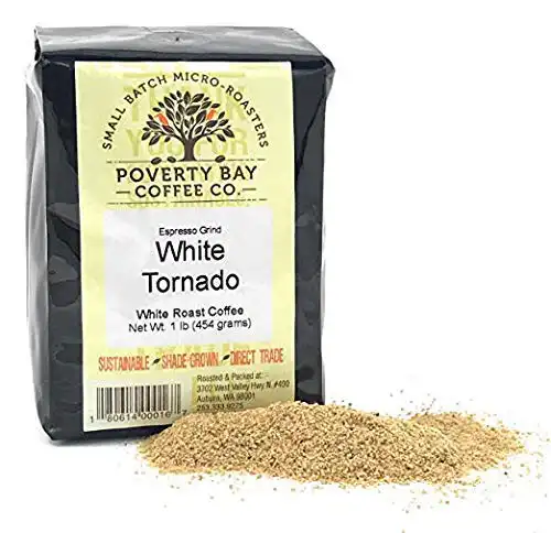 Poverty Bay Coffee Co. | White Coffee | 1lb bag | Ground