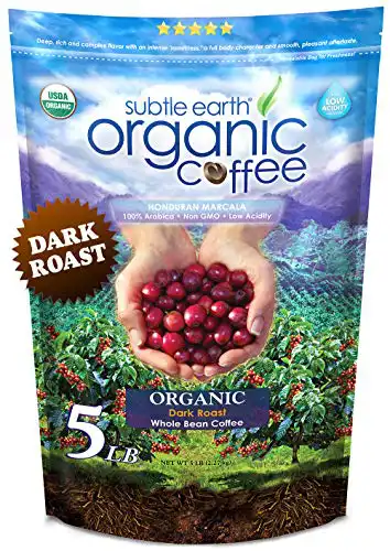 Subtle Earth Organic Coffee - Dark Roast