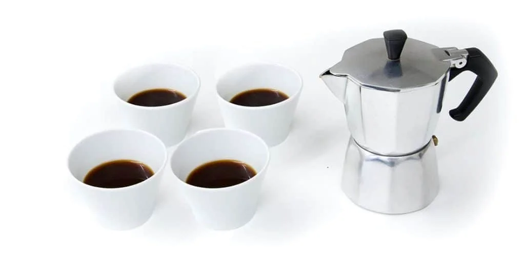 4 Cups Of Coffee Moka Pot