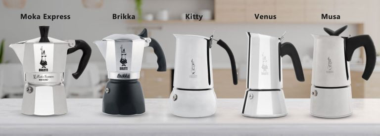 Bialetti Moka Pot Showdown: Comparing the Moka Express, Venus, Kitty & Other Stovetop Espresso Makers