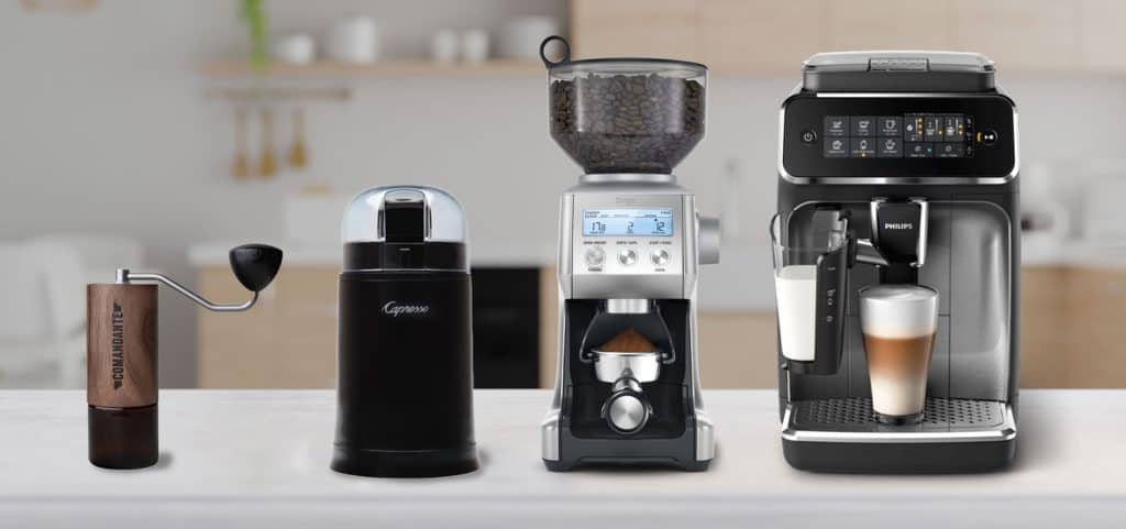 Coffee Grinder Types Featured