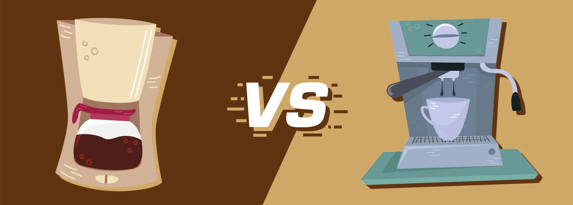 Drip Coffee Vs Espresso