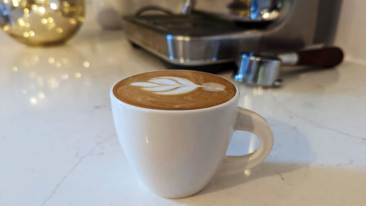 A homemade flat white + quality time with your pup – is there any