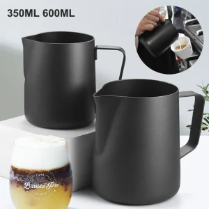 Non Stick Coating Stainless Steel Milk Frothing Pitcher Espresso Coffee Barista Craft Latte Cappuccino Cream Froth 1