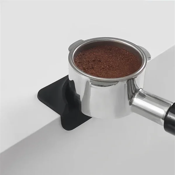 Universal Espresso Coffee Tampers Mat Station Press Tampering Holder Corner Mat Pad Silicone Coffeeware Tamping Barista 1