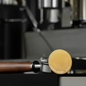 Mhw 3bomber Titanium Coating Espresso Puck Screen 51 53 58 5mm Reusable Metal Filter 0 8mm