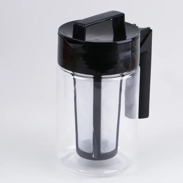 1pcs 900ml Cold Brew Iced Coffee Maker With Coffee Filter And Handle 1