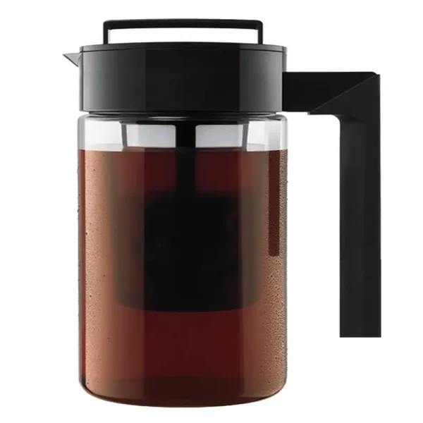 1pcs 900ml Cold Brew Iced Coffee Maker With Coffee Filter And Handle