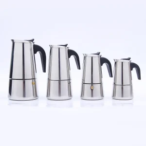 Stove Top Moka Coffee Pot Stainless Steel Filter Italian Espresso Coffee Maker Percolator Tool Mocha Cafetiere 1