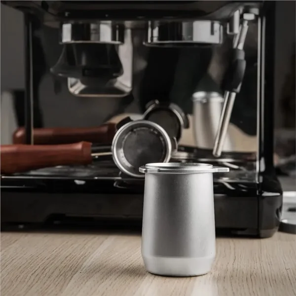 Aluminum Dosing Cup Espresso Dosing Cup For 54mm Portafilters Coffee Dosing Cup 54mm For Breville Barista 2