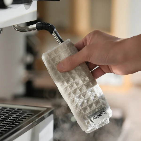 Barista Micro Cleaning Towels Super Absorbent Microfiber Cleaning Cloth Towels Set Chic Kitchen Home Coffee Accessories 2