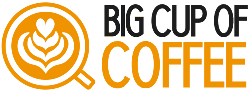 Bigcupofcoffee Logo Color White