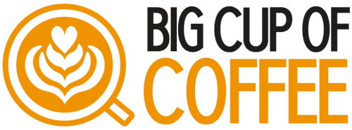Bigcupofcoffee Logo Color White