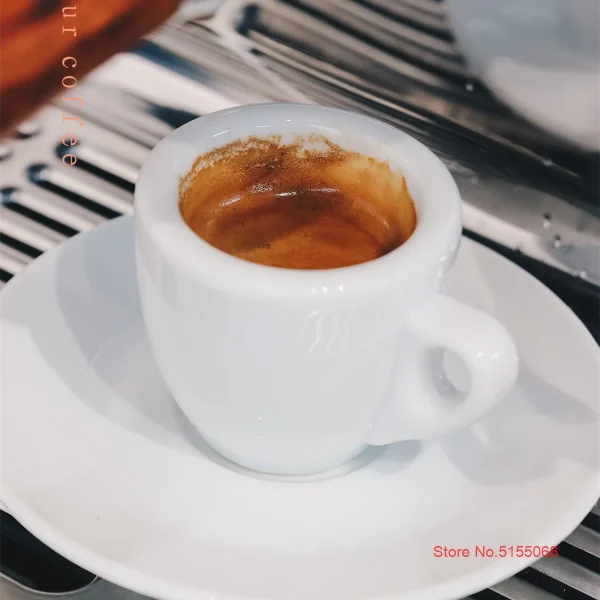 Nuova Point Professional Competition Level Esp Espresso Shot Glass 9mm Thick Ceramics Cafe Espresso Mug Coffee 1