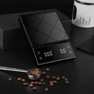 Coffee Scale Timer Function Digital Display Maximum Weighing 3kg Accuracy 0 1g Food Kitchen Scale Gram
