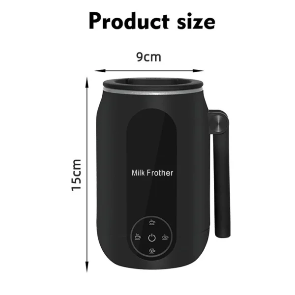 Electric Milk Frother Cooker For Frothing 4 In 1 Milk Steamer With Rotatable Handle Foam Maker 2