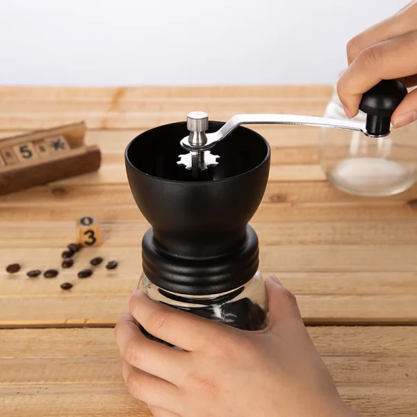 Gianxi Manual Coffee Grinder Adjustable Professional Coffee Bean Grinder Portable Hand Coffee Mill Kitchen Accessories 3