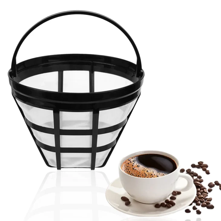 Kitchen Gadget Coffee Machine Strainer Mesh Brewer Tool Coffee Filter Coffee Maker Accessories Refillable Basket Cup
