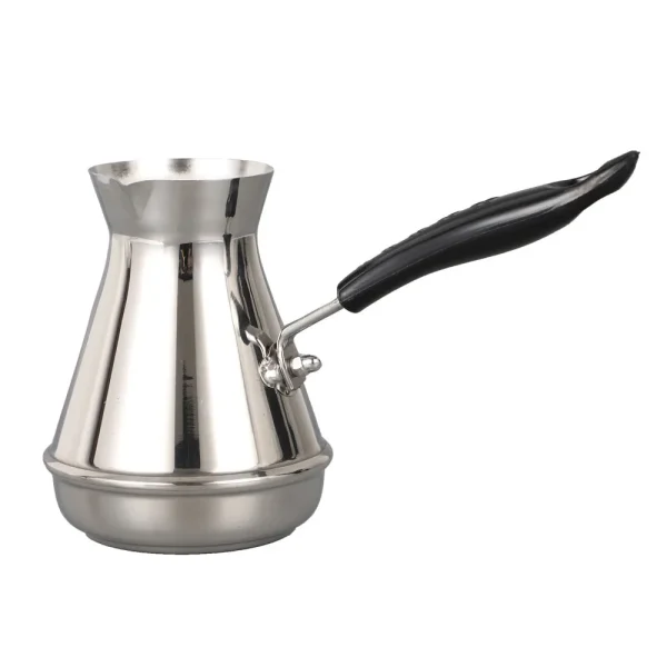 Long Handle Stainless Steel Moka Pot European Coffee Kettle Butter Melting Pot Coffee Utensils Turkish Coffee 2