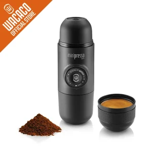 Wacaco Minipresso Gr Portable Espresso Coffee Machine Compatible Ground Coffee Small Mini Travel Coffee Maker 1