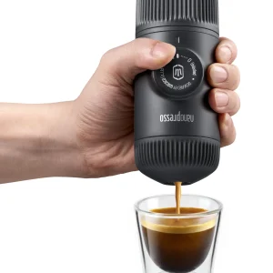 Wacaco Nanopresso Portable Espresso Machine Upgrade Version Of Minipresso 18 Bar Pressure Extra Small Travel Coffee