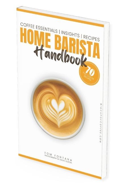 Home Barista Handbook Cover Mockup