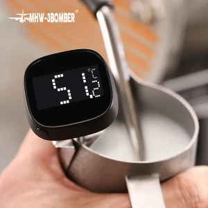 Mhw 3bomber Digital Instant Read Coffee Thermometer For Latte Art Pen Milk Frothing Pitcher Chic Home