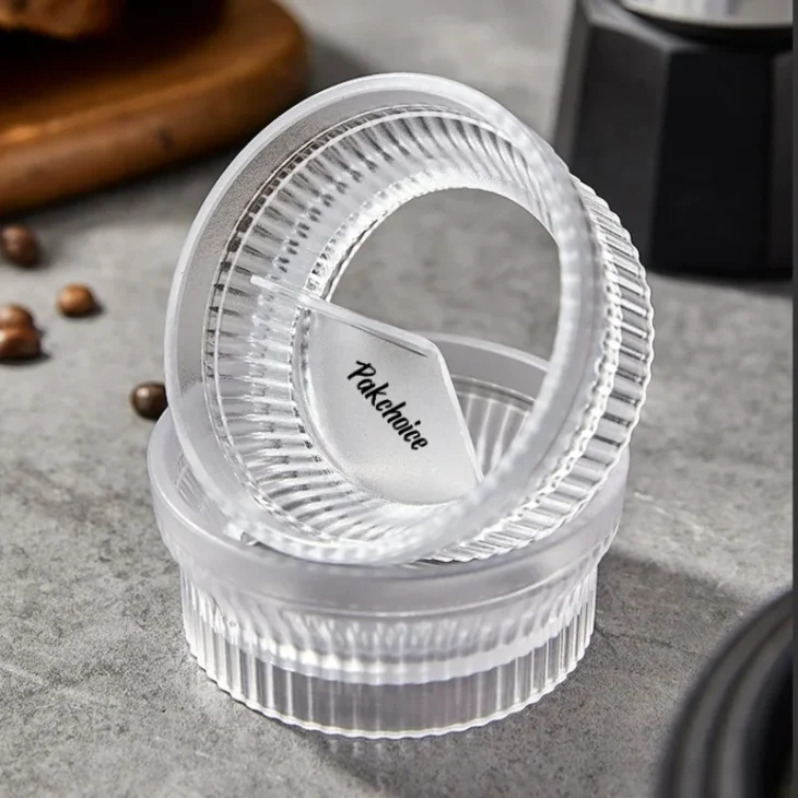 85mm 90mm Coffee Tamper For Moka Pot Rotary Powder Dosing Ring Coffee Distributor Leveler For 3 4