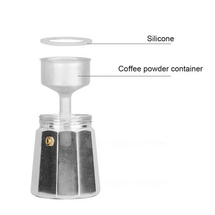 Coffee Rubber Ring Italian Moka Pot Flexible Washer Gasket Ring Replacenent Parts For Cups Moka Pot 2