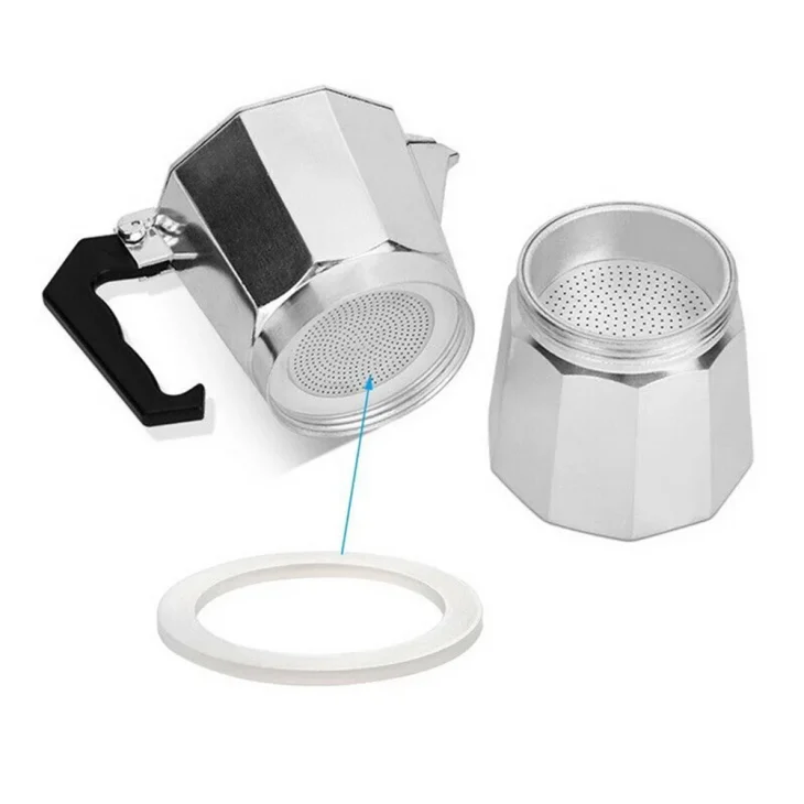 Coffee Rubber Ring Italian Moka Pot Flexible Washer Gasket Ring Replacenent Parts For Cups Moka Pot 1