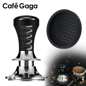 Coffee Tamper Constant Pressure Calibrated 51mm 53mm 58mm Spring Loaded 30lb Stainless Steel Barista Tools Espresso