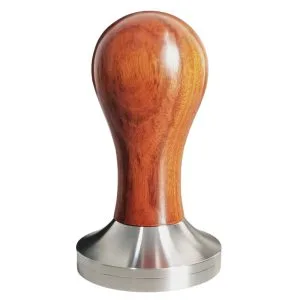 Stainless Steel Tamper Wood Handle