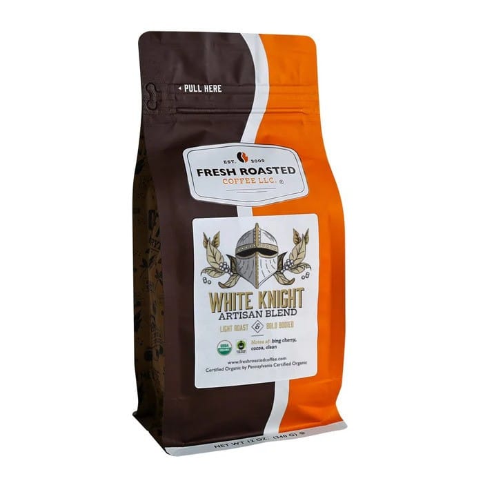 Fresh Roasted Organic White Knight